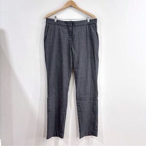 Ter et Bantine Women’s Gray Wool Dress Pants Size 46 Made in Italy US 10